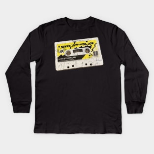 Cassette Tape Retro Vintage NKOTB Kids Long Sleeve T-Shirt